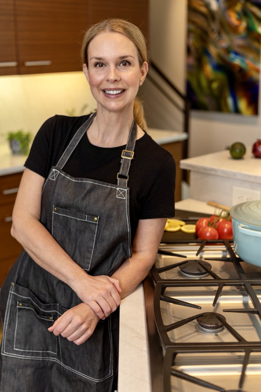 Karen Zinck, founder of KitchenStack, in her kitchen